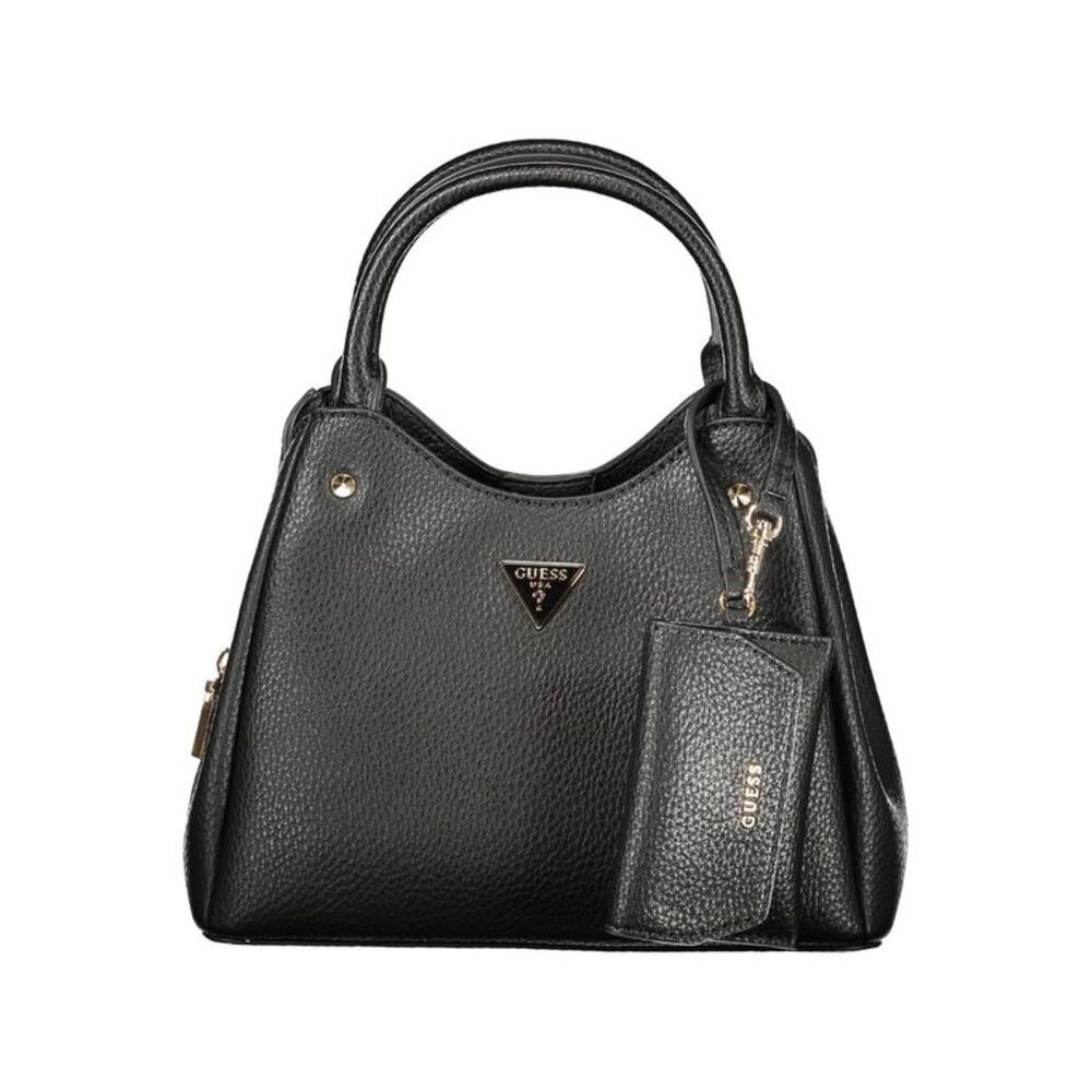 Guess Jeans Black Polyurethane Women's Women's Bag